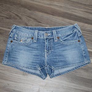 True Religion Josie shorts sz 28